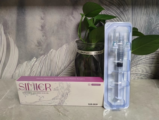 क्रॉस लिंक्ड हाइलूरोनिक एसिड ब्रेस्ट फिलर 10ml 20ml हेयर ब्रेस्ट फिलर