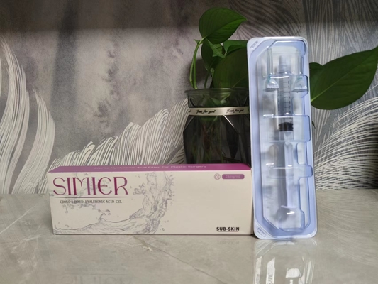 10 मिलीलीटर 20 मिलीलीटर हाइलूरोनिक एसिड गटके इंजेक्शन 24mg/Ml त्वचा गटके भराव
