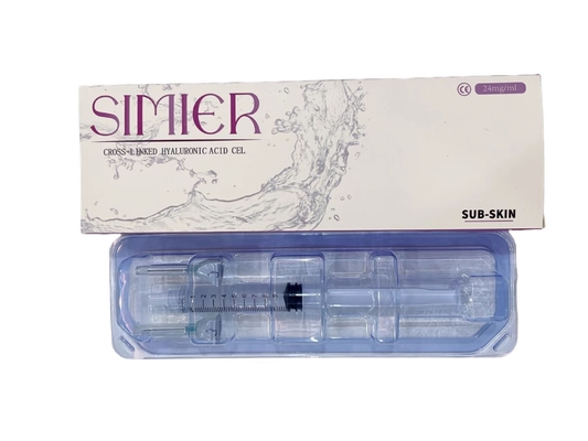 5 मिलीलीटर 20mg/Ml HA हिअल्यूरोनिक एसिड इंजेक्शन भराव झुर्रियों के लिए एंटी एजिंग