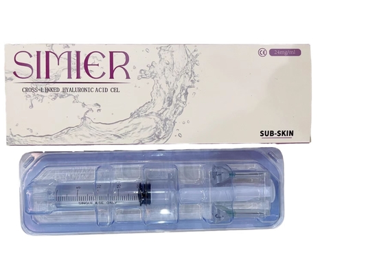 क्रॉस लिंक्ड हाइलूरोनिक एसिड ब्रेस्ट फिलर 10ml 20ml हेयर ब्रेस्ट फिलर