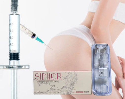 10 मिलीलीटर 20 मिलीलीटर हाइलूरोनिक एसिड गटके इंजेक्शन 24mg/Ml त्वचा गटके भराव