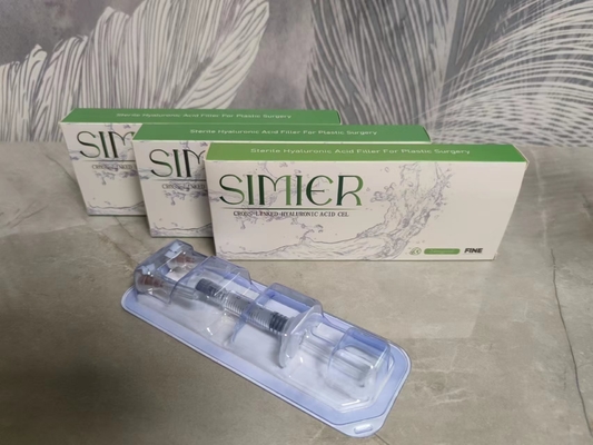 चेहरे के लिए सोडियम हाइलूरोनेट डर्मल फिलर 1ml त्वचा का नवीनीकरण