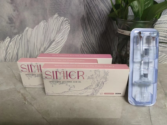 चेहरे के लिए सोडियम हाइलूरोनेट डर्मल फिलर 1ml त्वचा का नवीनीकरण