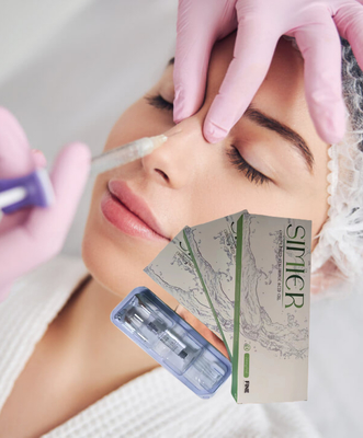लिप इंजेक्शन 24mg/Ml Hyaluronic Acid Gel इंजेक्शन विरोधी झुर्रियां