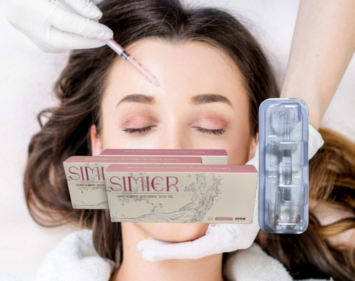 Hyaluronic एसिड माथे नाक होंठ ठोड़ी चेहरा विरोधी झुर्रियों त्वचा भराव
