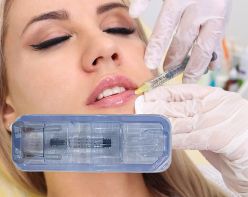 नाक रीमॉपिंग क्रॉस लिंक्ड हा फिलर 1ml 2ml कॉस्मेटिक लिप फिलर