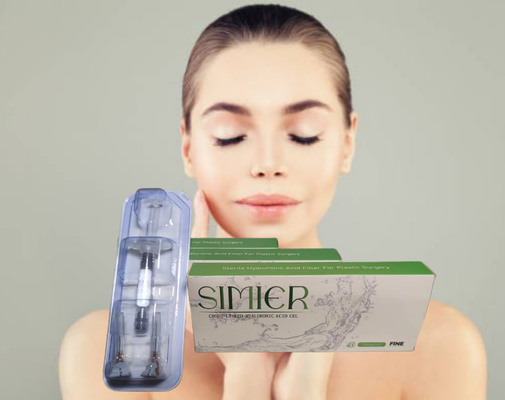 झुर्रियों को हटाने के लिए Hyaluronic Acid Dermal Filler 1ML 2ML