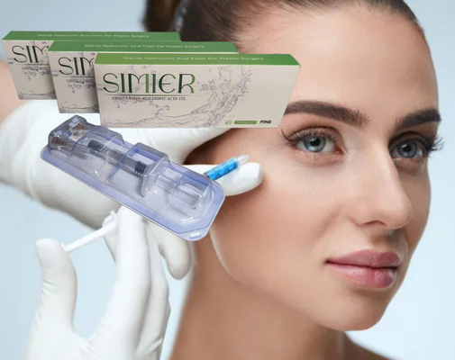 क्रॉस लिंक्ड 5ml 30mg/Ml चिन हाइलूरोनिक एसिड इंजेक्शन विरोधी झुर्री