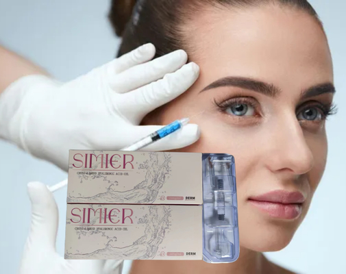 आँखों की झुर्रियों के लिए 24mg/Ml हाइलूरॉनिक एसिड इंजेक्शन