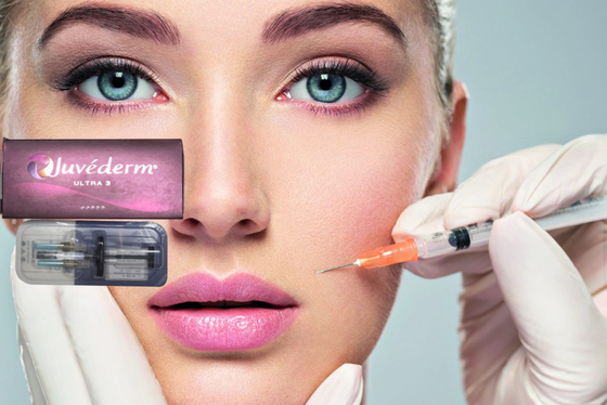 1ml Juvederm मेडिकल सोडियम Hyaluronate Gel नाक ब्रिज के लिए Hyaluronic Acid Gel इंजेक्शन