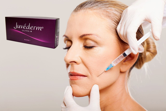 1ml Juvederm मेडिकल सोडियम Hyaluronate Gel नाक ब्रिज के लिए Hyaluronic Acid Gel इंजेक्शन